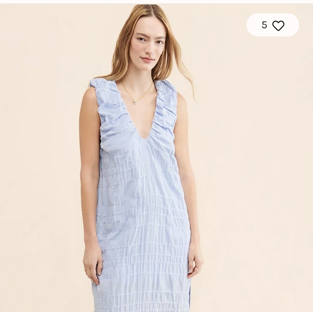 Elegant Cream Maxi Dress. Also In Blue